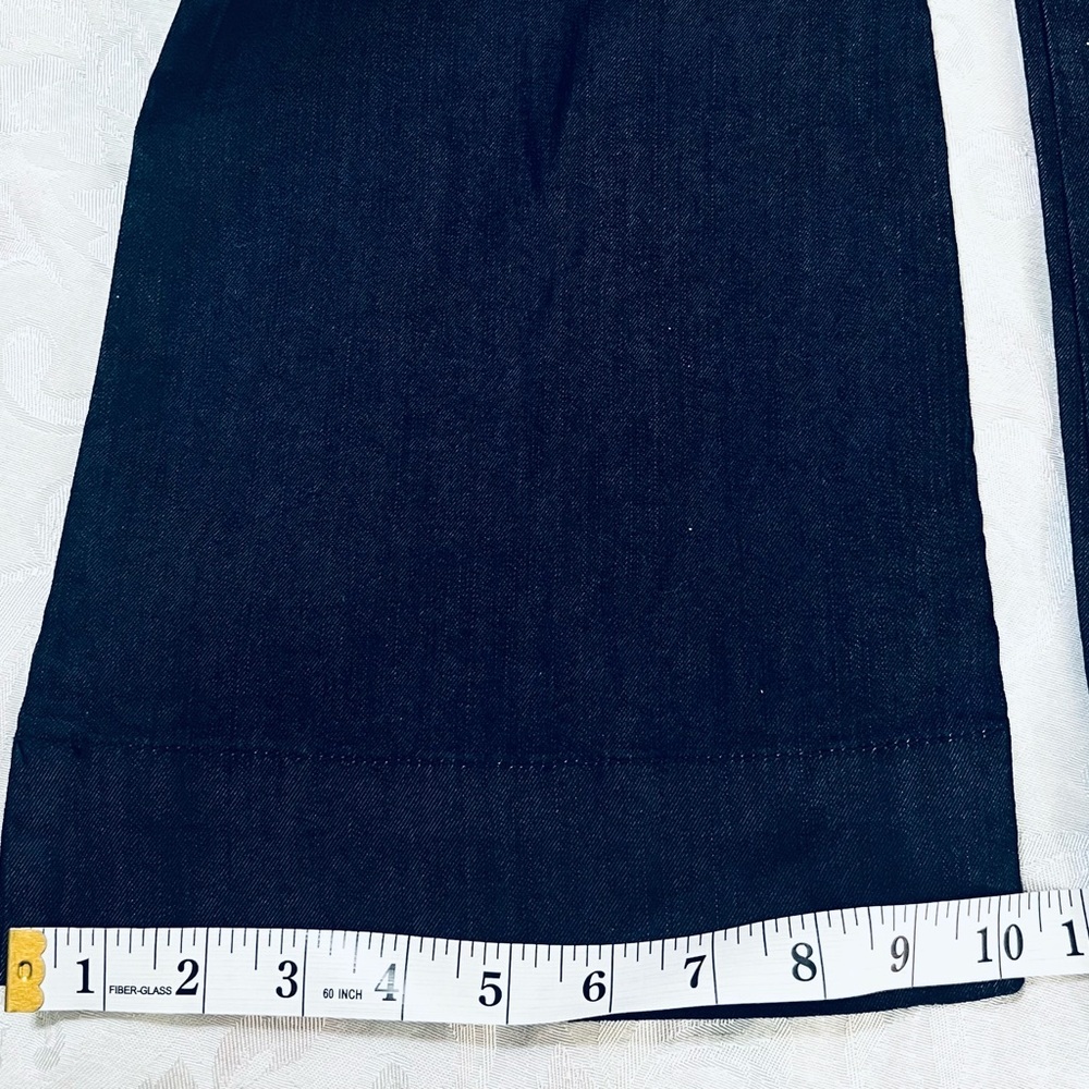 Dear John Virtue Jeans Dark Blue Belo Bottom Flare size 27 x 33  7.5” Rise - Picture 8 of 8